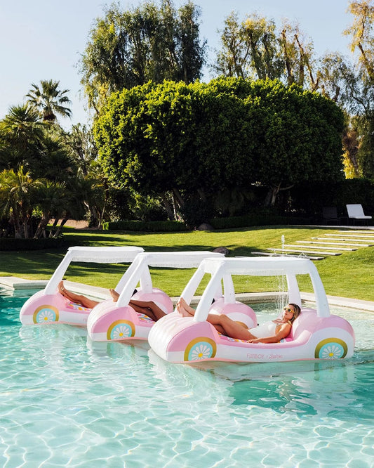 FUNBOY X Malibu Barbie Golf Cart Adult Pool Float - BRB-GOLFCART