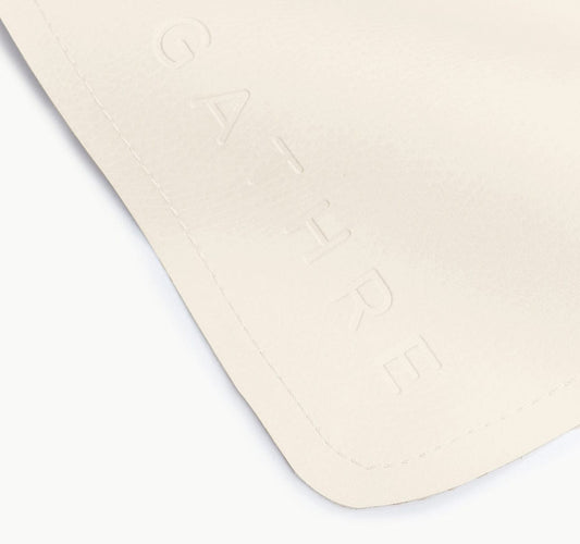 Gathre High Chair Mat, Mini - Ivory