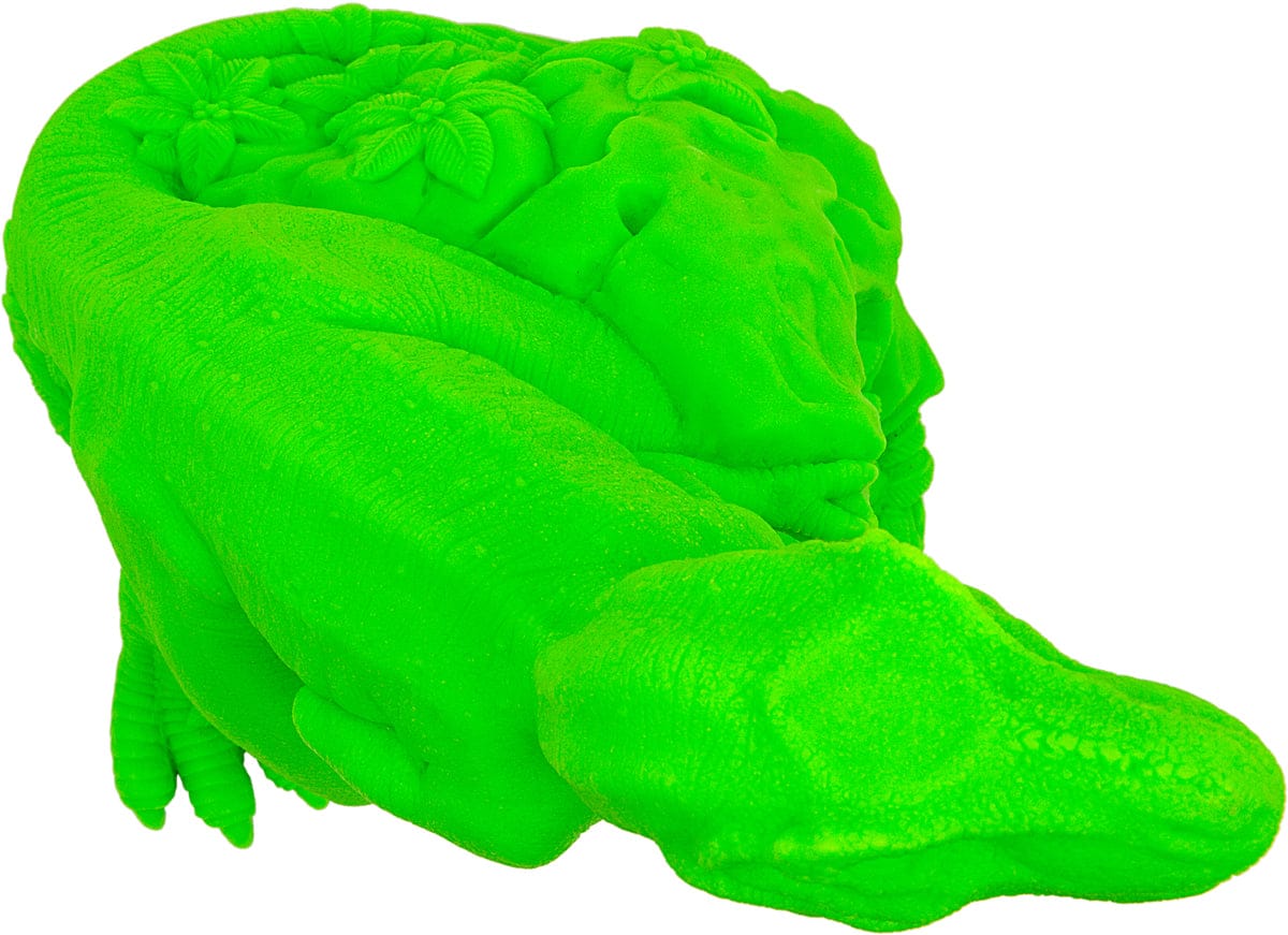 Goodnight Light Dino Lamp - Neon Green