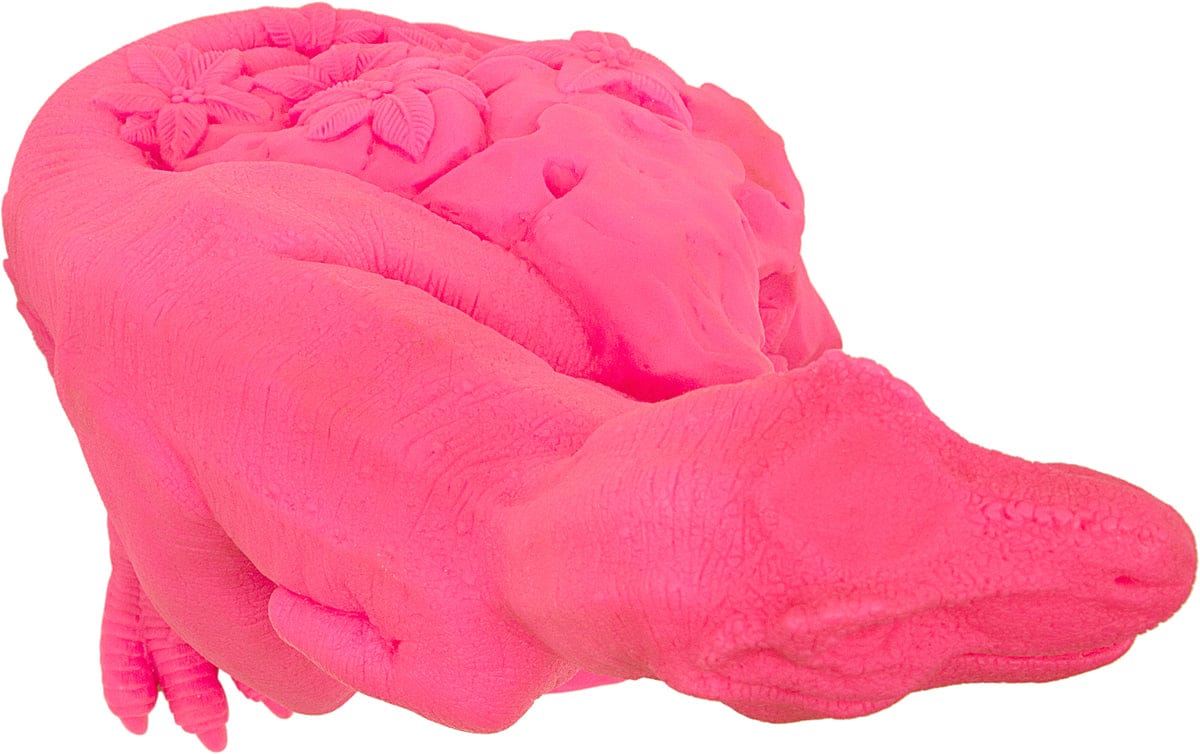 Goodnight Light Dino Lamp - Neon Pink