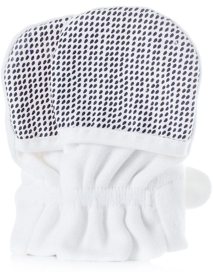 Goumikids Mitts, Drops Gray (0-3 Months) - 7.30669E+11