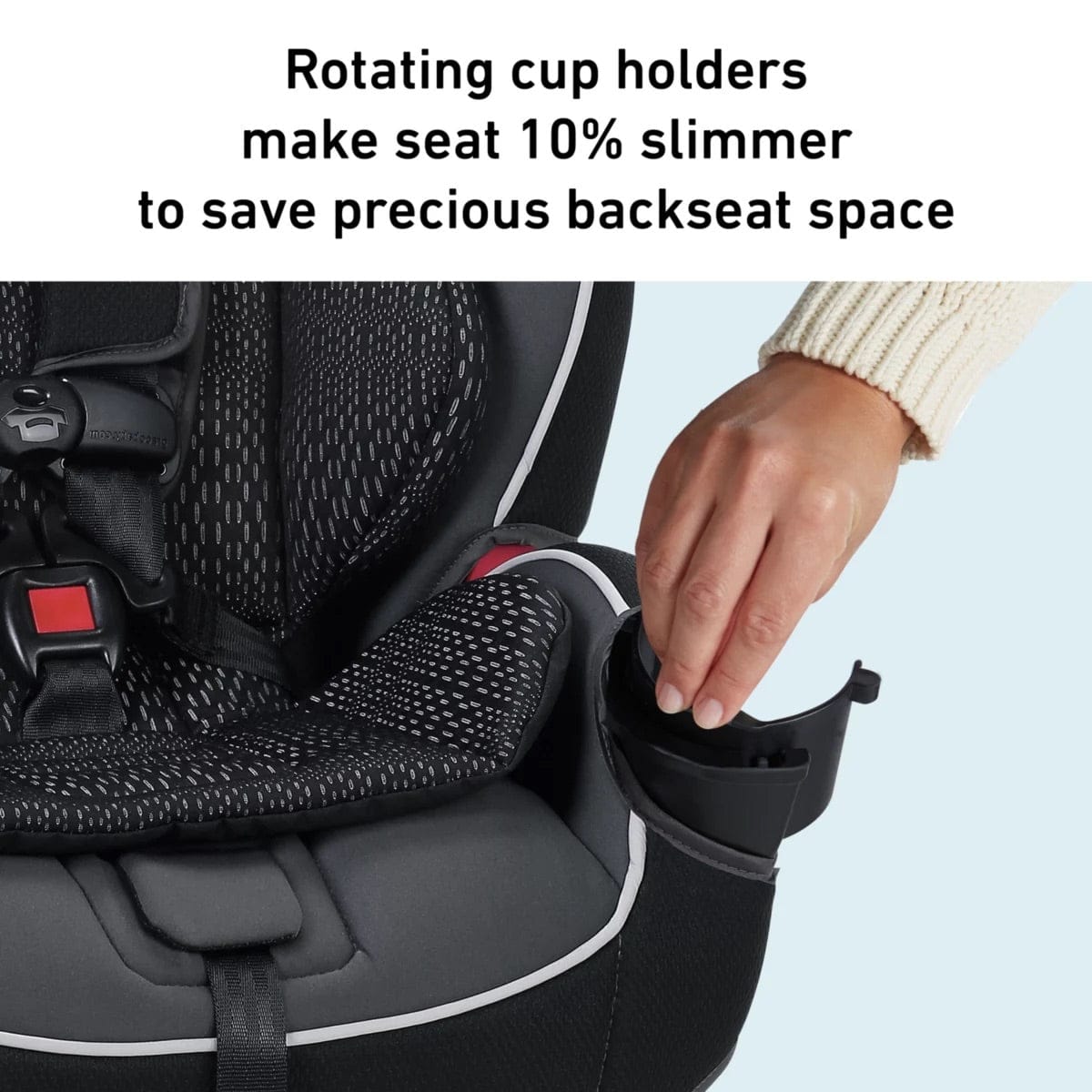 Graco SlimFit 3-in-1 Narrow All-in-One Convertible Car Seat - Galactic