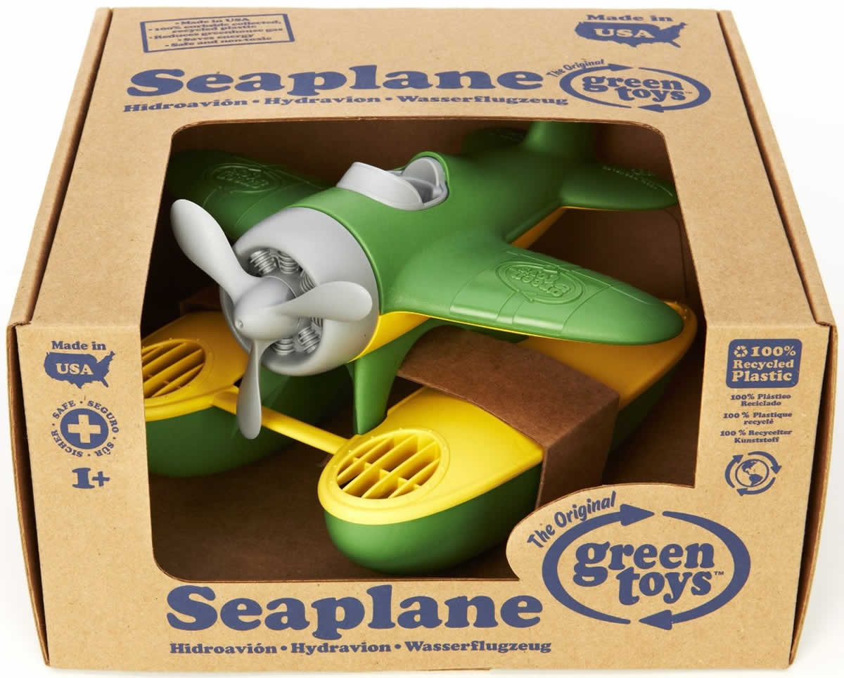 Green Toys Seaplane - Green - SEAG-1029