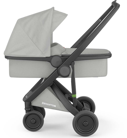 Greentom Carrycot Stroller - Black/Grey - 8.71932E+12