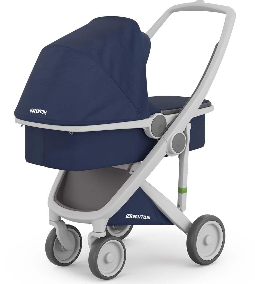 Greentom Carrycot Stroller - Grey/Blue - 8.71932E+12