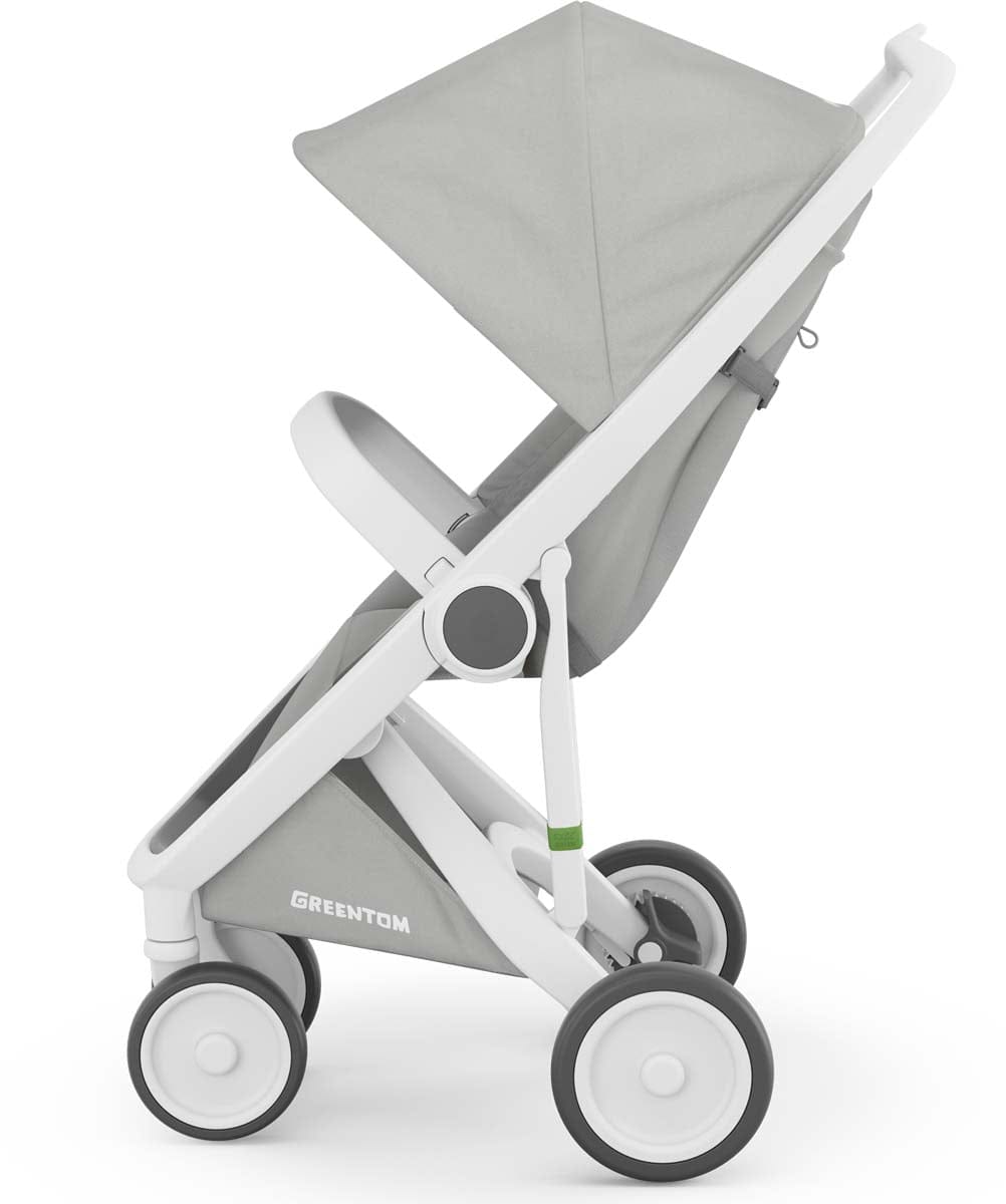 Greentom Classic Stroller - White/Grey