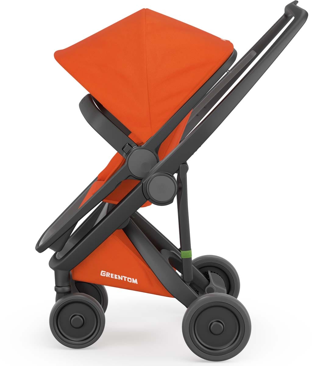Greentom Reversible Stroller - Black/Orange - 8.71932E+12