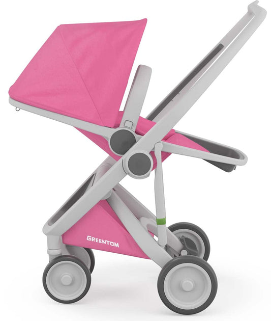 Greentom Reversible Stroller - Grey/Pink - 8.71932E+12