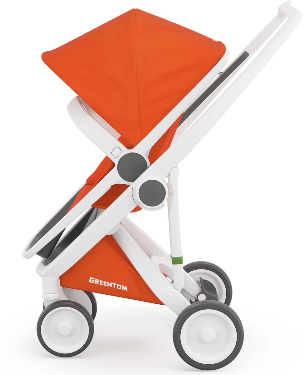 Greentom Reversible Stroller - White/Orange - 8.71932E+12