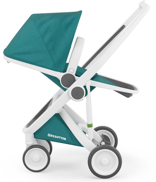Greentom Reversible Stroller - White/Teal - 8.71932E+12