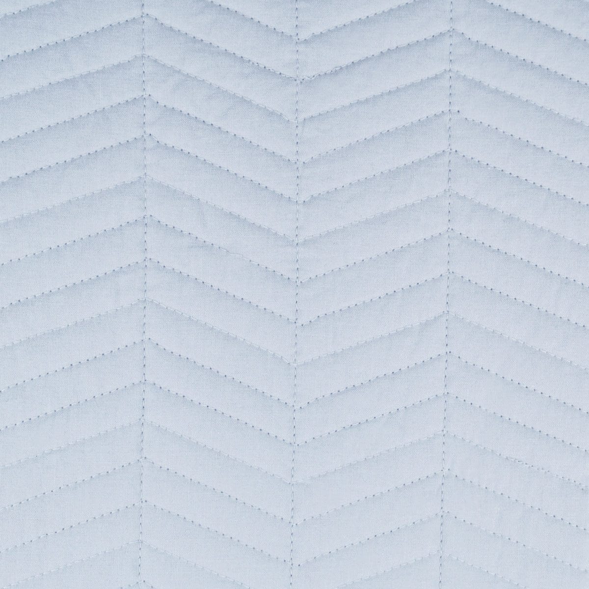 Hello Spud Organic Cotton Changing Pad Cover - Blue Chevron - HS-CPCR-000009