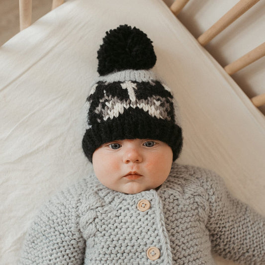 Huggalugs Frenchie Puppy Dog Beanie Hat - Large (2-6 years)