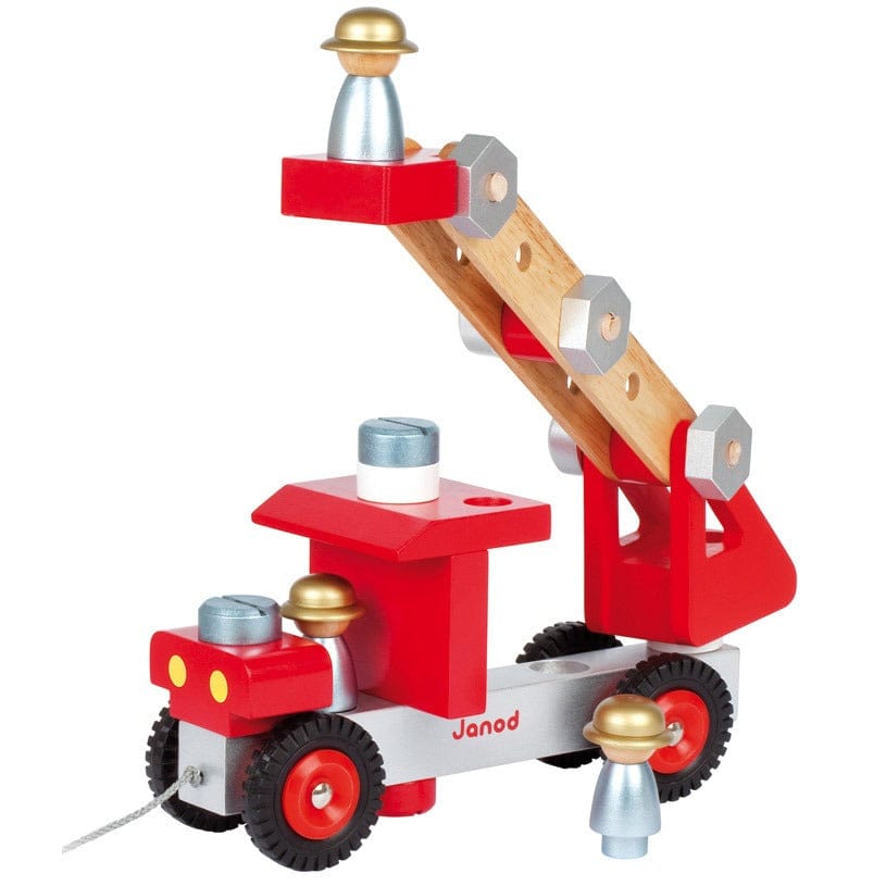 Janod DIY Fire Truck - J06498