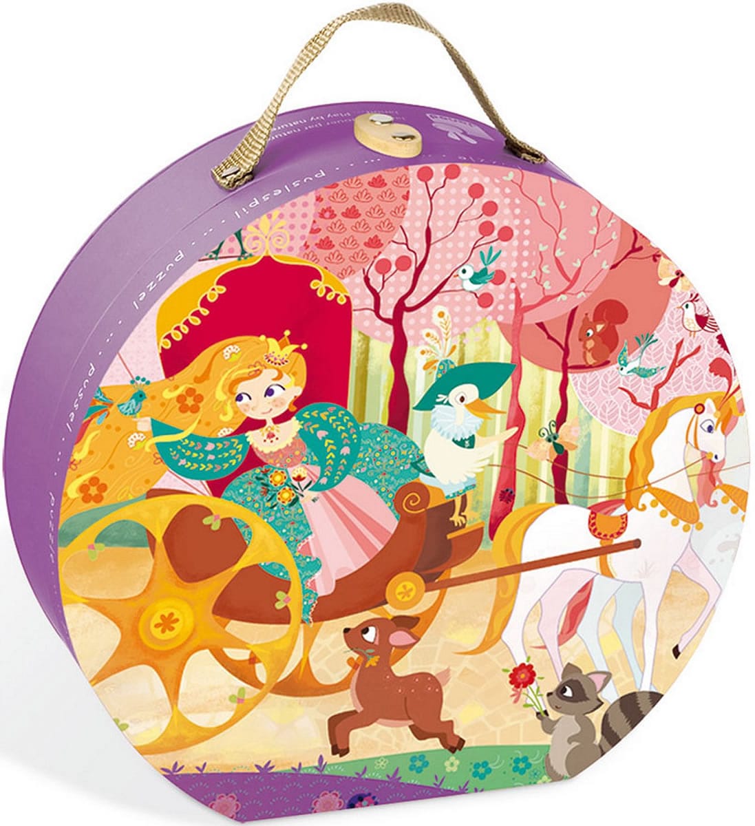 Janod Princess & Coach Puzzle - 54 Pcs - J02875
