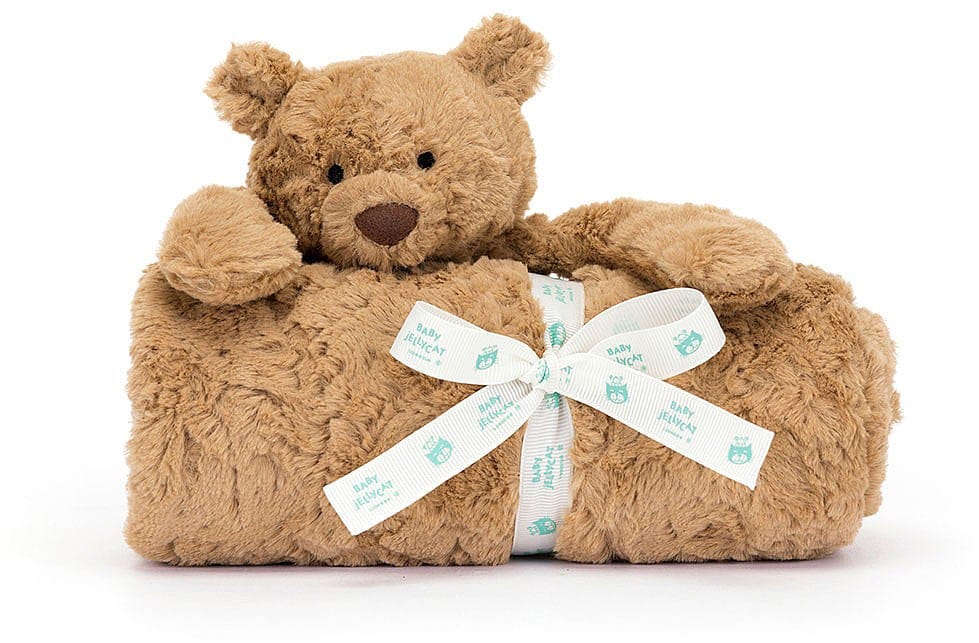 Jellycat Bartholomew Bear Blankie, 28" - BLNK4BAR