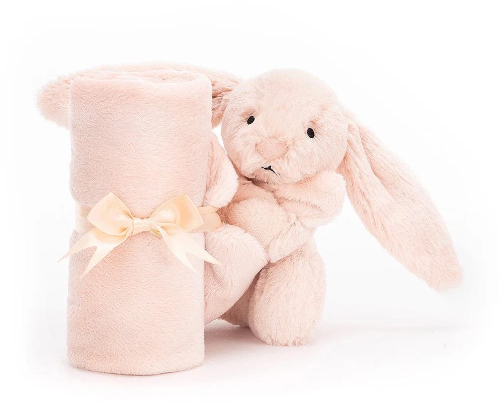 Jellycat Bashful Blush Bunny Soother, 13" - SO4BBLU