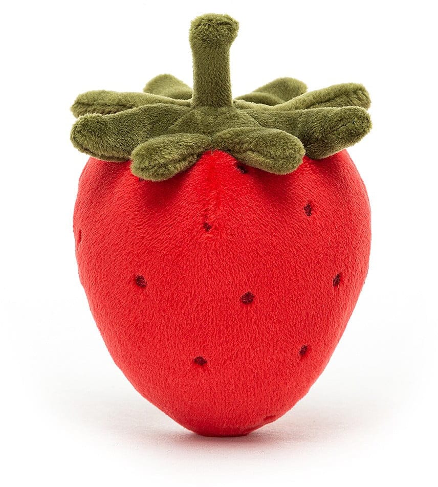 Jellycat Fabulous Fruit Strawberry, 3" - FABF6S