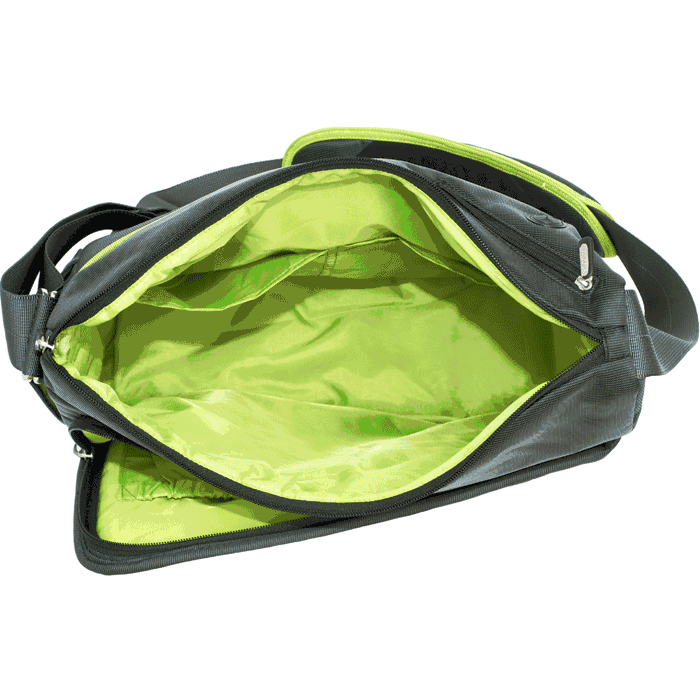 JJ Cole System 180 Bag - Green Stitch - MSGG