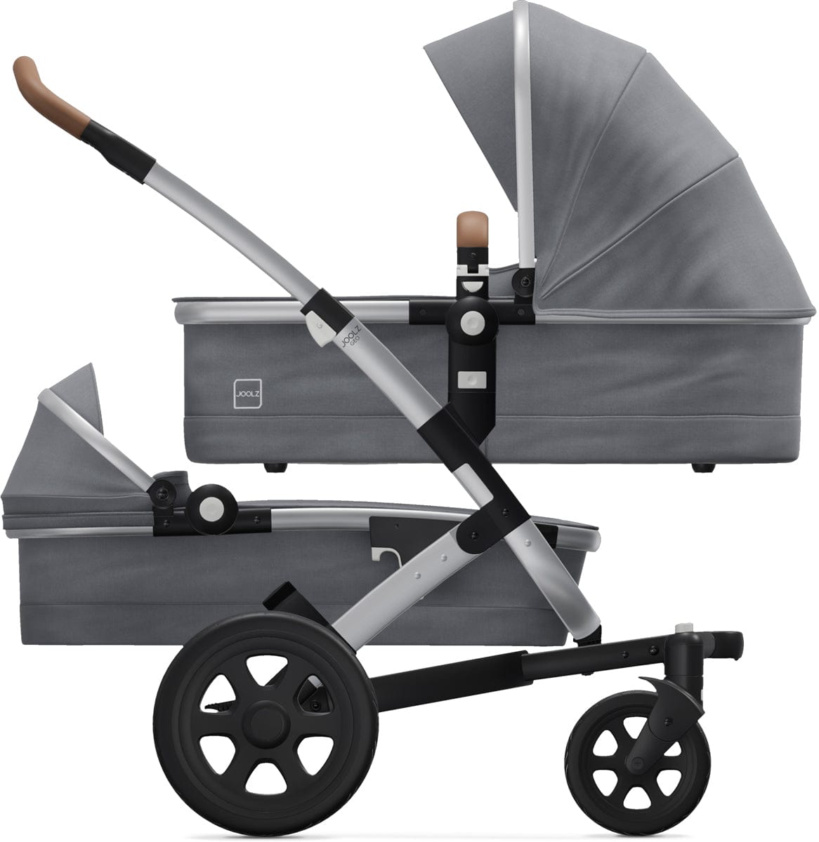 Joolz Geo 2 Twin Stroller - Gorgeous Grey - 411110-040111
