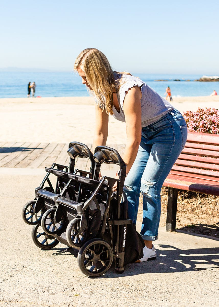 Joovy Kooper RS2 Double Stroller - Black