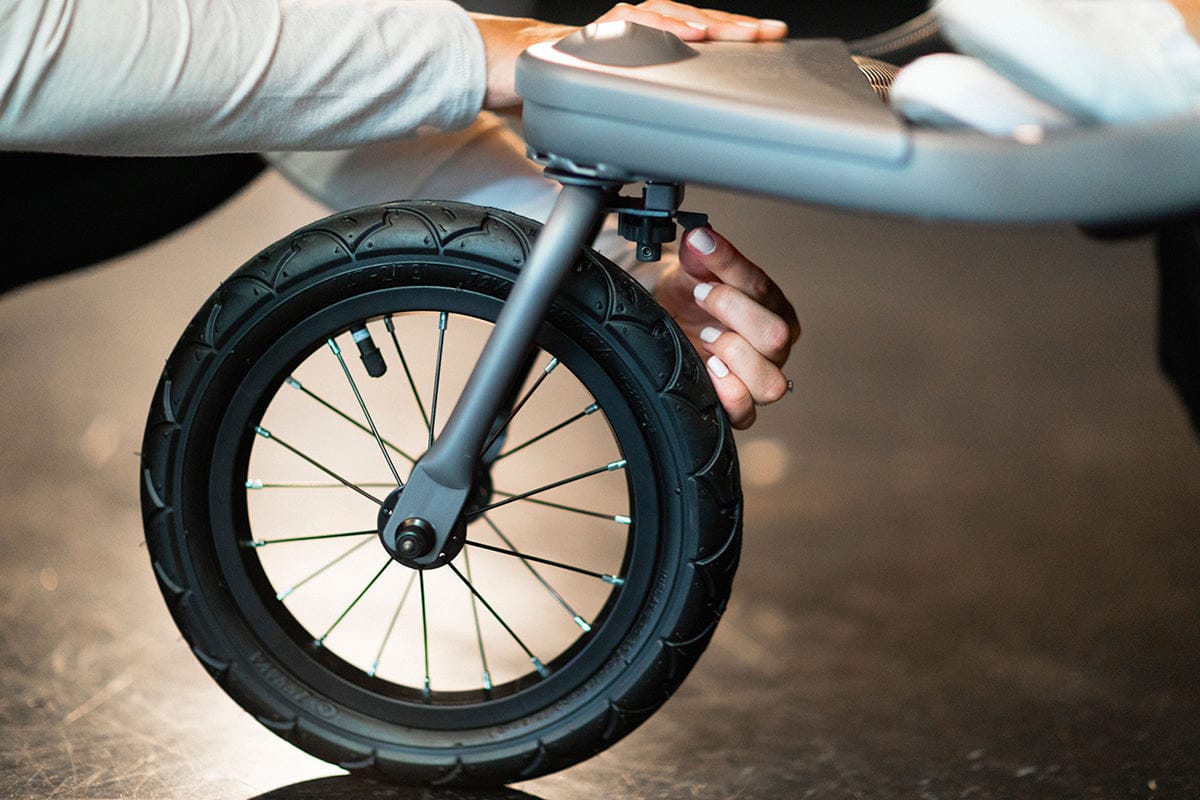 Joovy Zoom X2 Lightweight Jogging Side by Side Double Stroller - Forged Iron - 8269-J