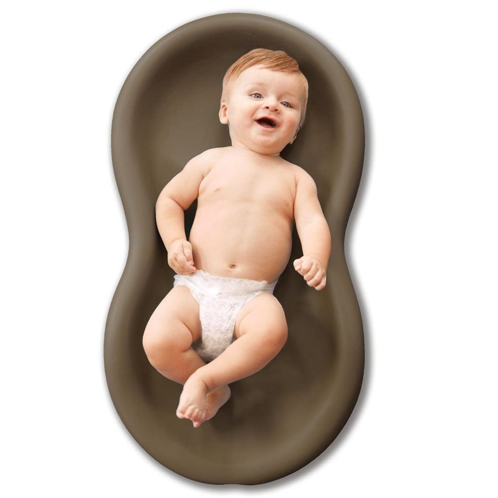 Keekaroo Peanut Diaper Changer - Chocolate