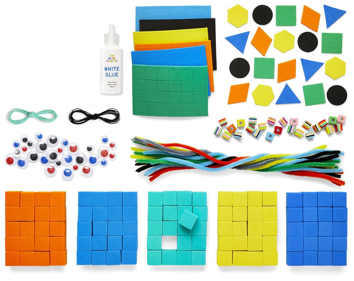 Kid Made Modern 8-Bit Craft Kit - K667