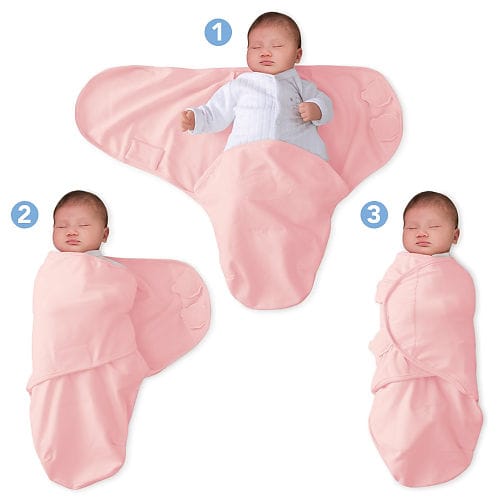 Summer Infant SwaddleMe Large Cotton Knit in Pink - 73730