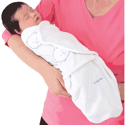 Summer Infant SwaddleMe Large Microfleece in Sage 10119