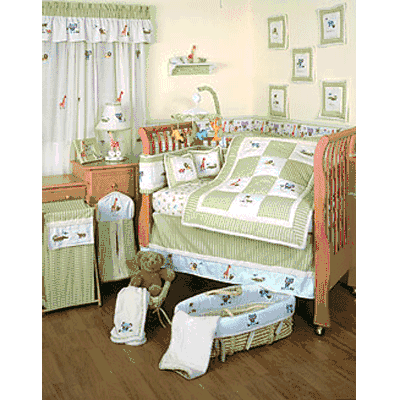 KidsLine Savannah 6 Piece Crib Bedding Set - 3000BEDS
