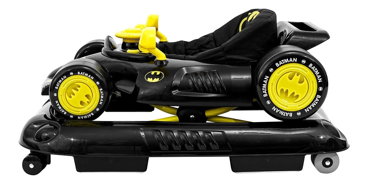 KidsEmbrace Baby Walker - Batmobile Black and Yellow - 5502BATBK