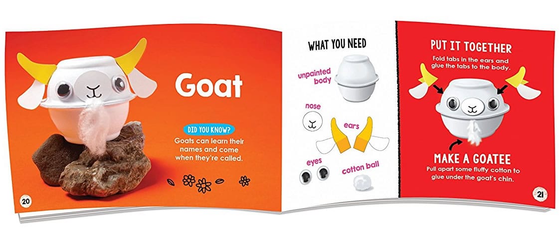 Klutz My Egg Carton Animals Book & Craft Kit - 593244