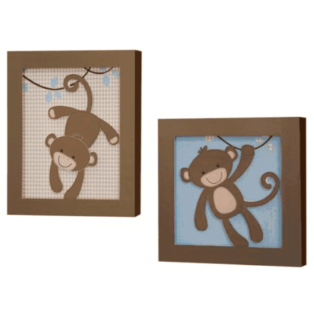 Lambs & Ivy Giggles Wall Decor - 533012