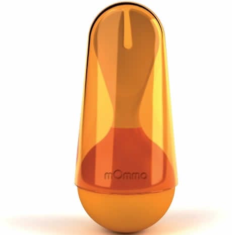 Lansinoh mOmma Mealtime Fork - Orange - 71017