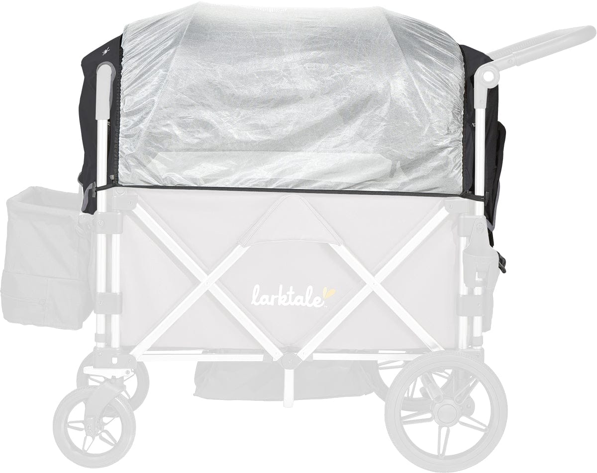 Larktale Caravan Stroller Wagon Canopy Set of 2 - Byron Black