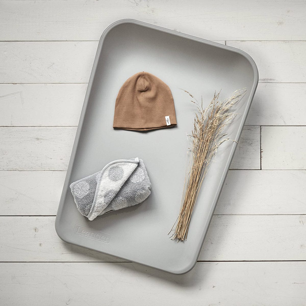 Leander Matty Changing Pad - Pearl Grey