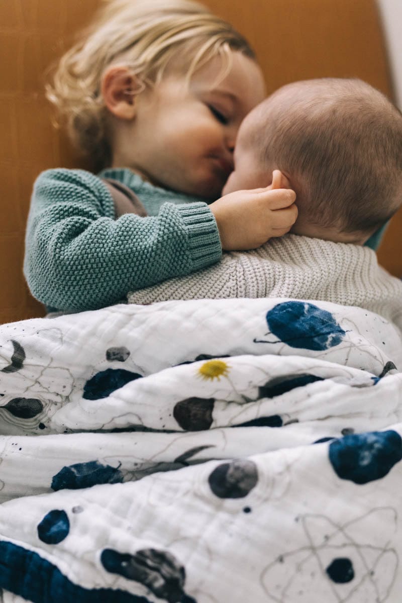 Little Unicorn Cotton Muslin Big Kid Quilt - Planetary