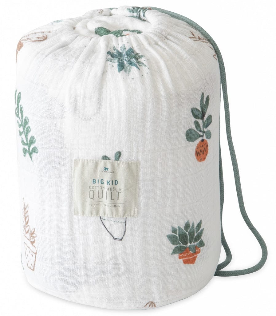Little Unicorn Cotton Muslin Big Kid Quilt - Prickle Pots - UB1705