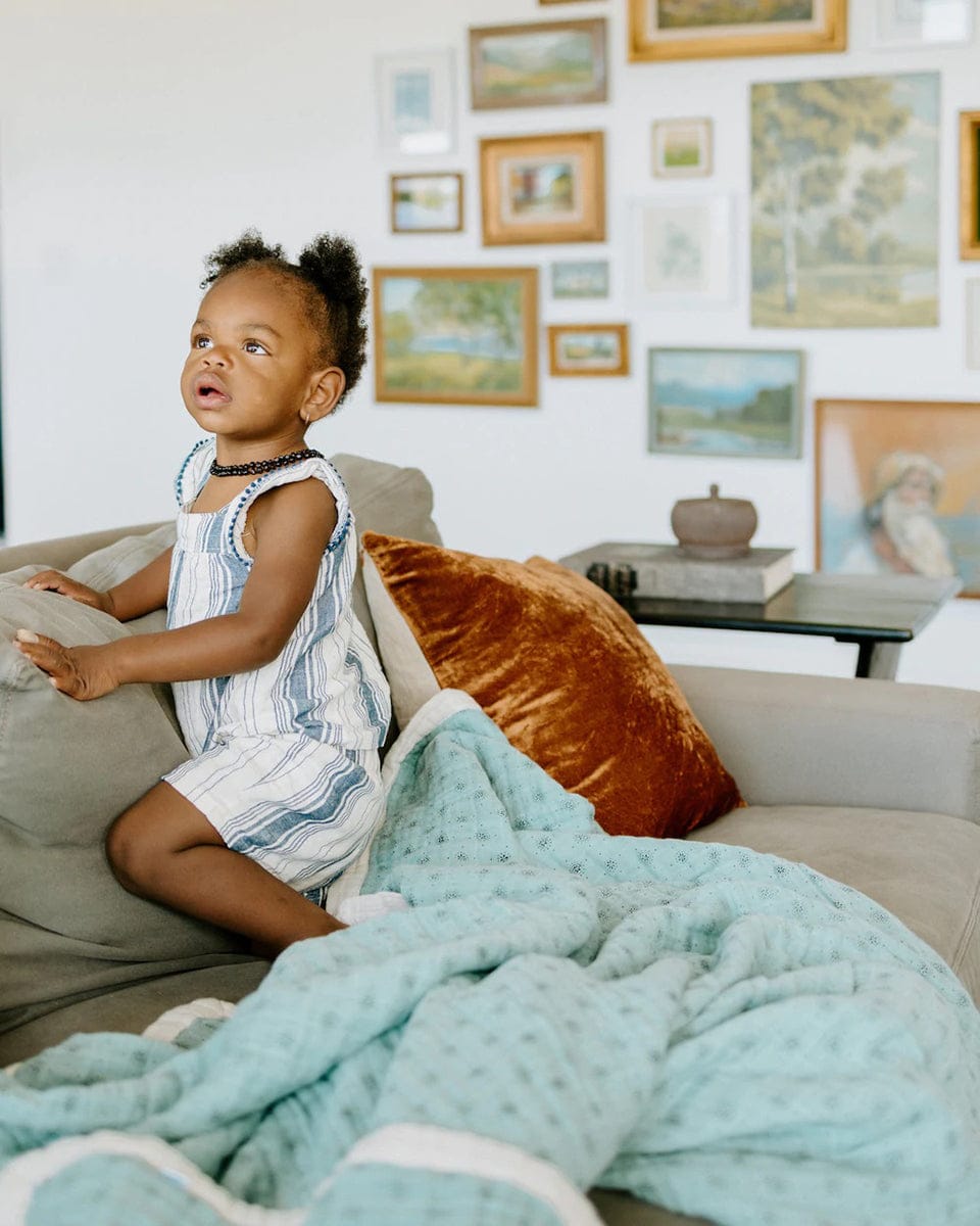 Little Unicorn Cotton Muslin Big Kid Quilt - Wallflower