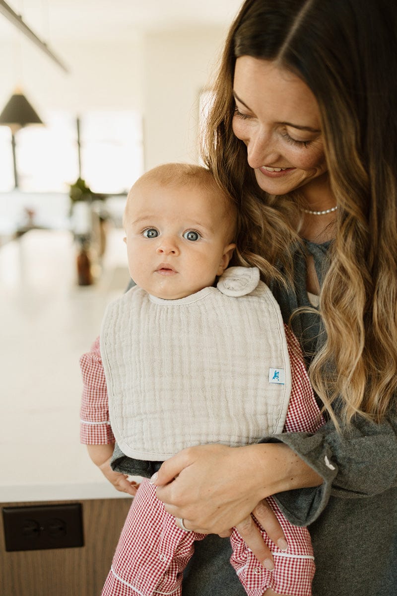 Little Unicorn Cotton Muslin Classic Bib 3 Pack - Fern 2 - UF0030