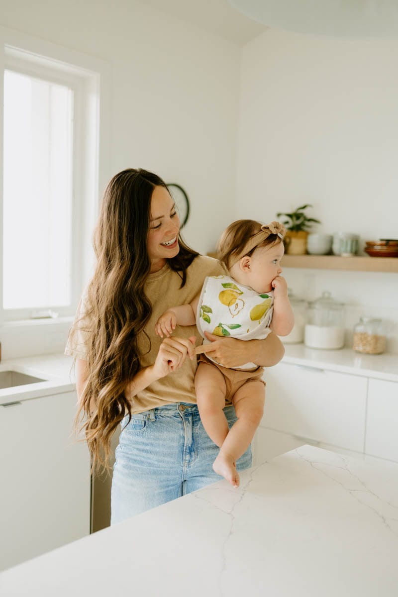 Little Unicorn Cotton Muslin Classic Bib 3 Pack - Fruit Stand - UF0024