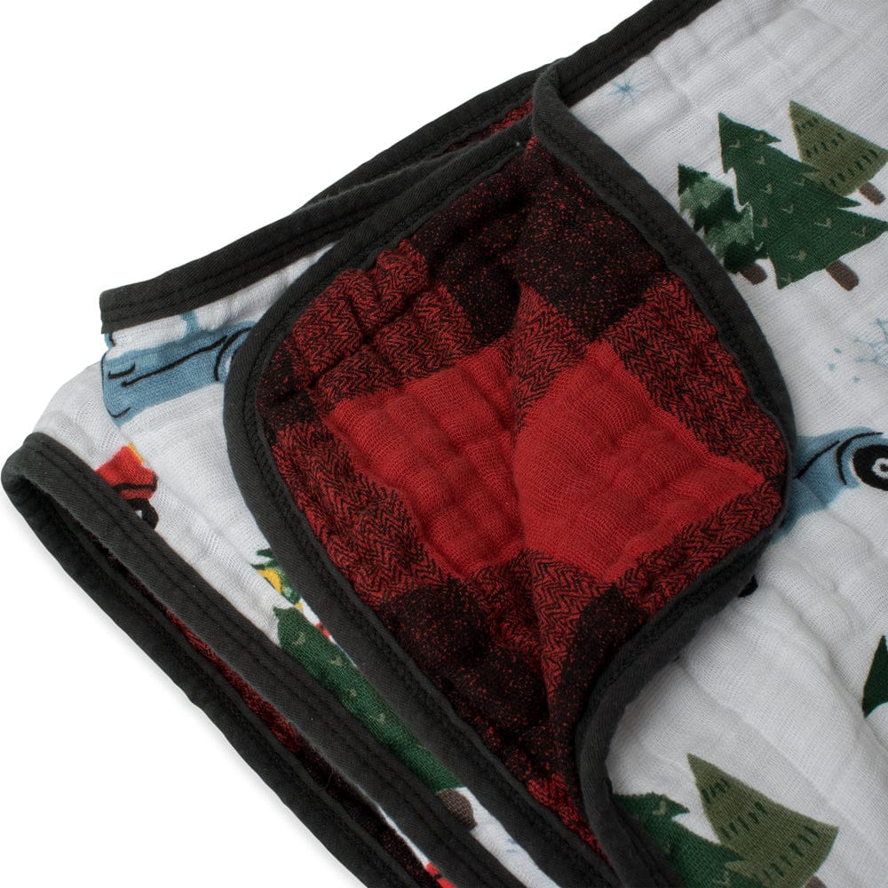 Little Unicorn Cotton Muslin Quilt - Holiday Haul - UB0253