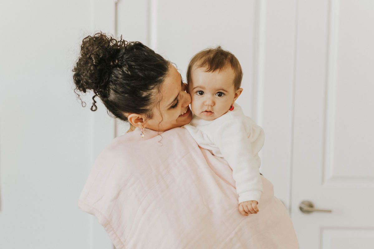 Little Unicorn Cotton Muslin Quilt - Rose Petal