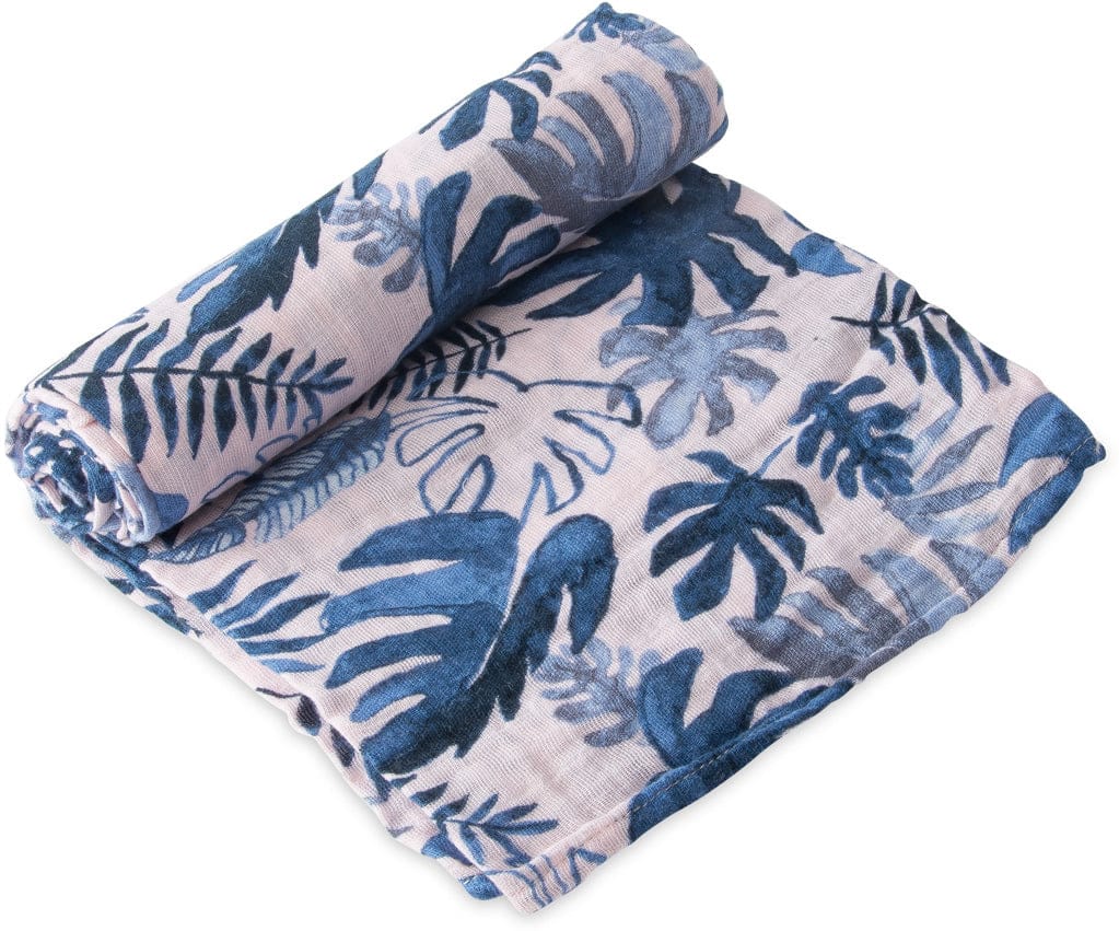 Little Unicorn Cotton Muslin Swaddle - Tropical Pink - UB0189