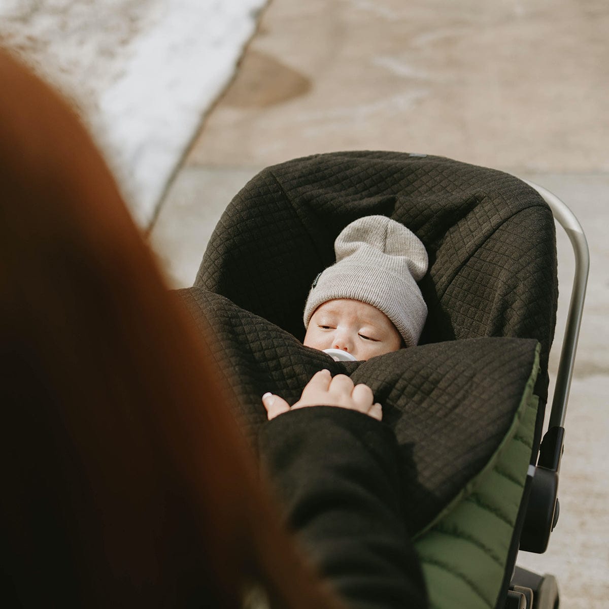 Little Unicorn Infant Car Seat Footmuff - Dark Green