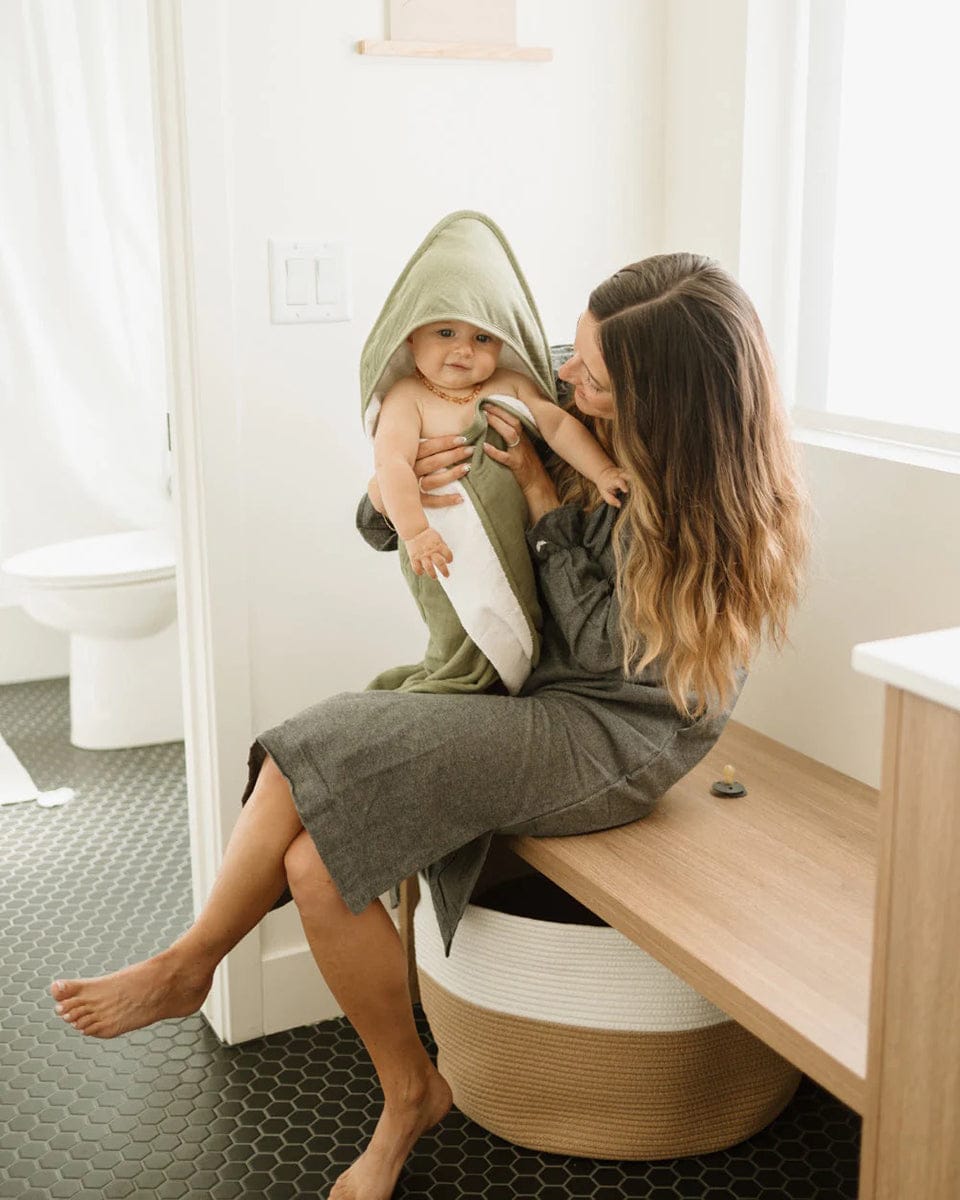 Little Unicorn Infant Hooded Towel - Fern - UH0309