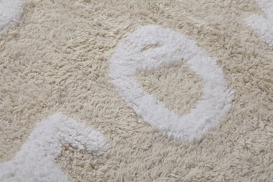 Lorena Canals ABC Rug - Beige (4' x 5' 3") - C-99908