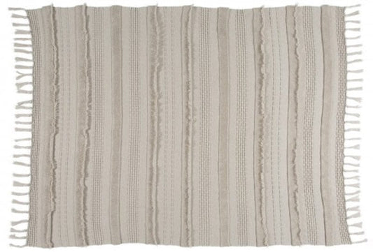 Lorena Canals Air Knitted Blanket - Dune White (4'2" x 5') - BLC-AIR-DWH