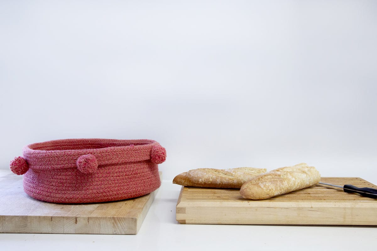 Lorena Canals Basket Tray - Brick Red (1'x 1') - BSK-TRAY-BRR