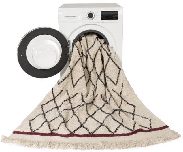 Lorena Canals Bereber Rug - Crisscross (4'7" x 7'1") - C-BER-CRISS